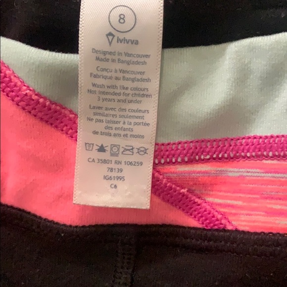 ivivva capris - Picture 2 of 3